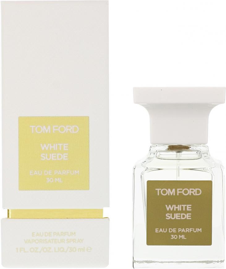 Tom Ford White Suede